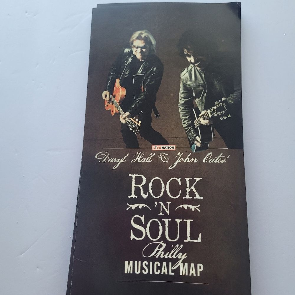 Daryl Hall & John Oates Rock and Soul  Philly Musical Map Philadelphia Soul